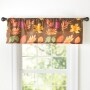 Country Leaves Window Curtains or Accent Pillows - Valance