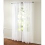Hathaway Embroidered Panel or Valance - White 84" Panel