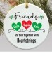 Personalized Heartstrings Coffee Mug or Ornament - Ornament
