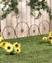 Wagon Wheel Fence or Planter - Fence