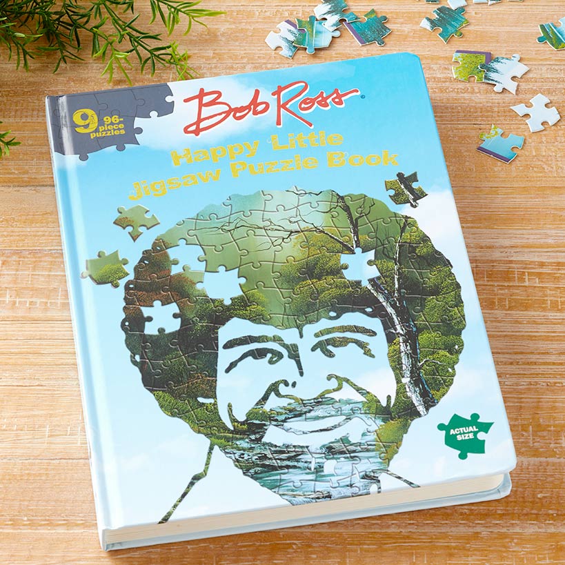Bob Ross: Happy Little Puzzles [Book]