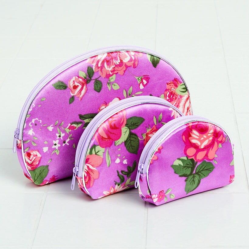3-Pc. Cosmetic Bag Set | The Lakeside Collection