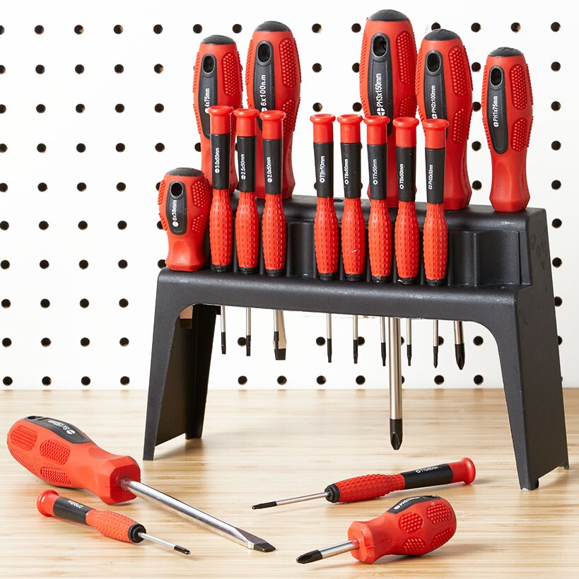 18-Pc. Screwdriver Set with Stand | The Lakeside Collection