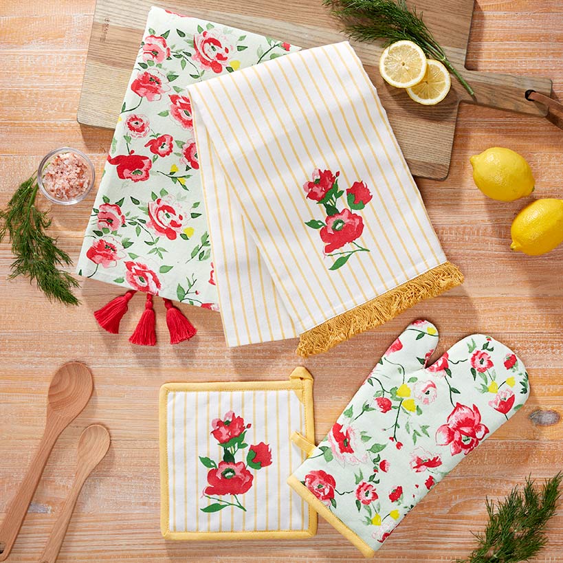 Set Of 2 Seasonal Kitchen Towels