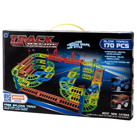170-Pc. Stunt Race Track