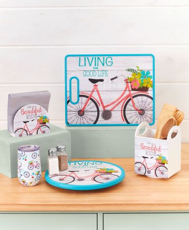 Vintage Bicycle Kitchen Decor Collection
