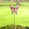 Colorful Talavera-Inspired Garden Stakes - Dragonfly