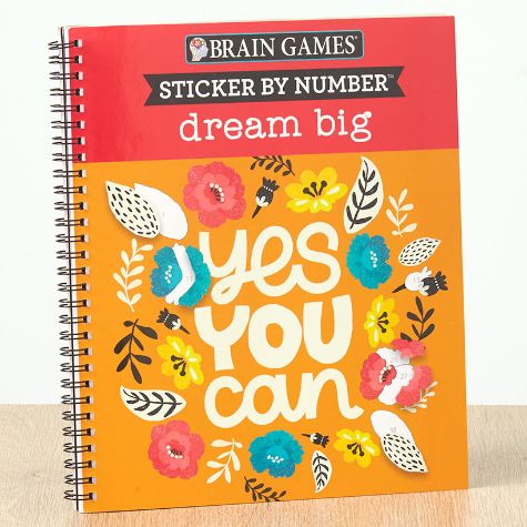 Brain Games® Sticker By Number Books