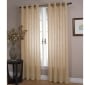 Textured Sheer Panel with Grommets - Natural 84"