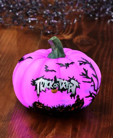 Color-Changing Lighted Pumpkins - Trick or Treat
