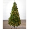 7.5-Ft. Pre-Lit Artificial Christmas Trees - Traditional Clear Lights
