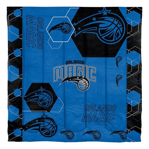 NBA Hexagon Comforter Sets - Magic Full/Queen