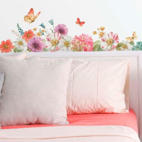 Peel and Stick Floral Wall Decals