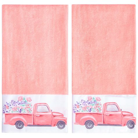 Truck Bath Collection - Set of 2 Hand Towels