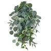 Lush Mixed Faux Eucalyptus Home Accents - Swag