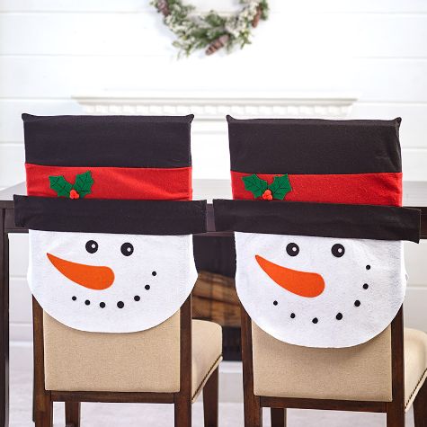 Set of 2 Holiday Dining Chair Covers