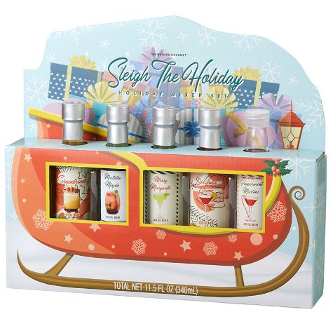 5-Pc. Christmas Cocktail Mixer Gift Sets