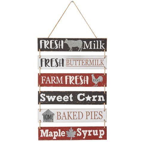 Welcome to the Funny Farm Collection - Wall Hanging Sign