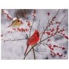 Lighted Winter Scene Canvases