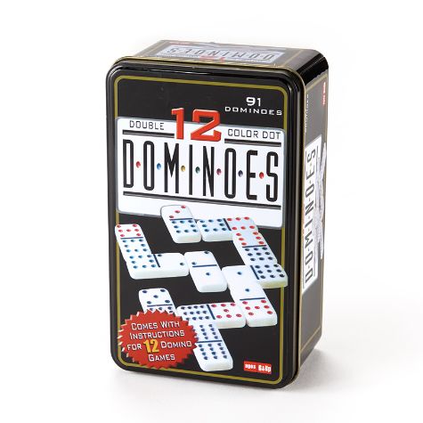 Domino Set or Set of 2 Tile Holders