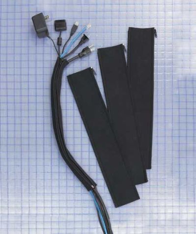 Set of 4 Neoprene Zip-Up Cable Sleeves