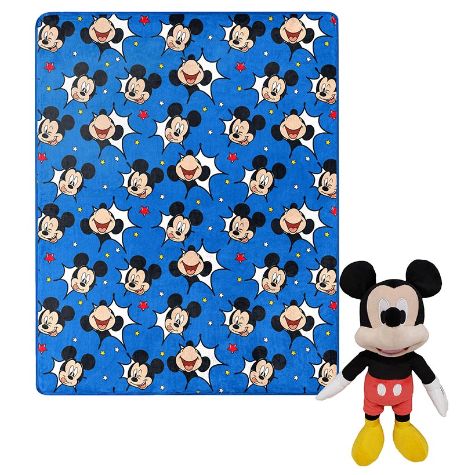 Licensed Throw and Hugger Sets - Mickey Mouse