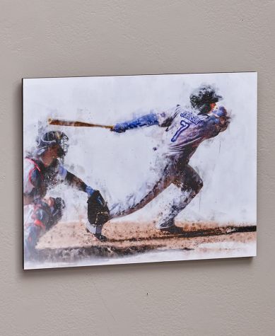 Personalized Baseball Player Wall Plaques