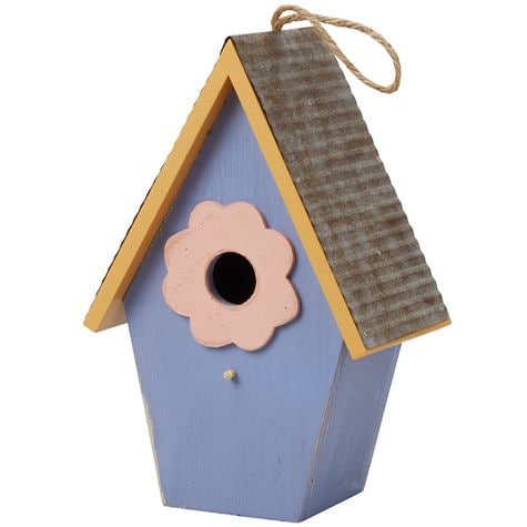 Floral Birdhouses - Wooden Birdhouse