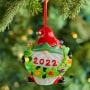 Commemorative Lighted Holiday Ornaments - Gnome Elf Hat