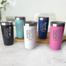 Personalized Class of with Cap and Name Tumbler