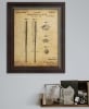 Framed U.S. Patent Wall Art - 1923 Baseball