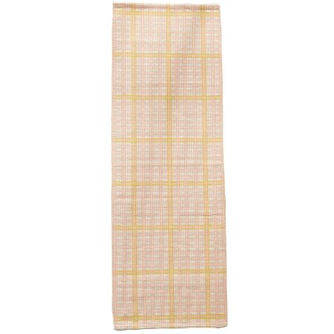 Springtime Plaid Accent Rug or Runner - Runner