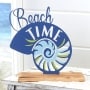 Summer Icon Tabletop Signs - Beach Time