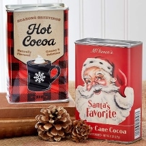 Winter Warmers 8-Oz. Hot Cocoa Tins