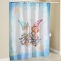 Spring Gnome Bathroom Collection - Shower Curtain