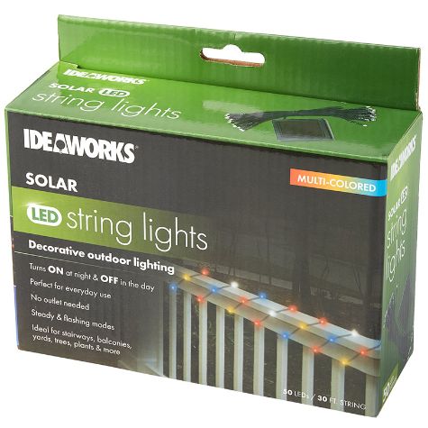 Solar String Lights - Multicolor