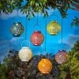 Colorful Solar Shadow-Casting Lanterns
