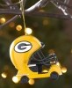 NFL Helmet Cart Ornaments - Packers