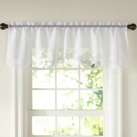 Hathaway Embroidered Panel or Valance
