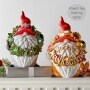 Lighted Color-Changing Holiday Gnomes