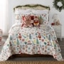 Gingerbread Quilted Bedding Ensemble