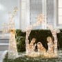 Lighted Angel or 4-Pc. Lighted Nativity Set