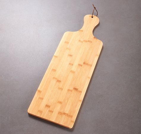 25" Bamboo Wood Serving Board