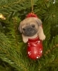 Dog Breed or Cat Ornaments - Pug