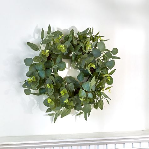 Lush Mixed Faux Eucalyptus Home Accents