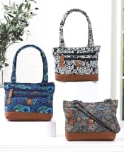 Stone Mountain Quilted Tote Bags