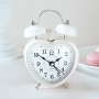 Heart-Shaped Bell Alarm Clock
