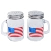 Wooden Americana Serving Collection - Salt and Pepper Shakers