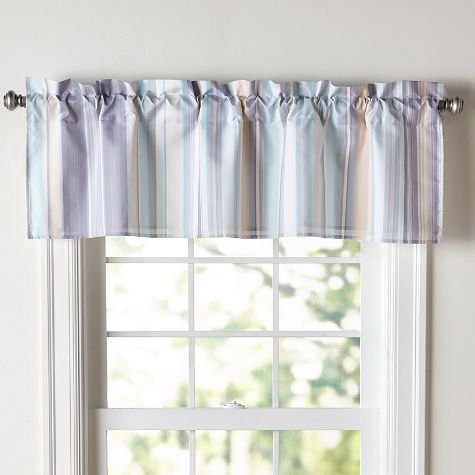 Aidan Stripe Window Curtain or Accent Pillows