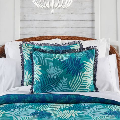 Summer Palm Comforter Set or Pillow